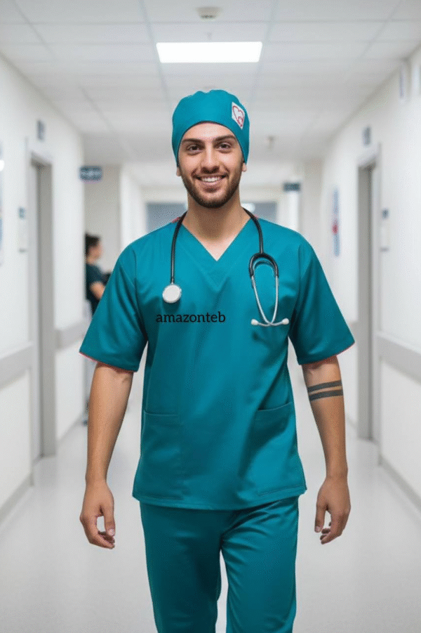 اسکراب شلوار به همراه کلاه مردانه مدل ایهان