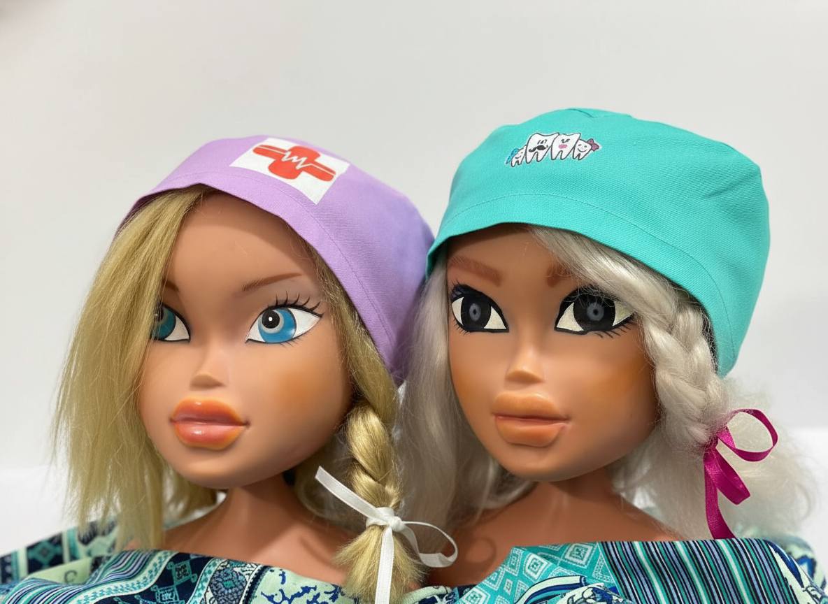 کلاه پزشکی بنددار